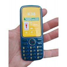 Mobilní tlačítkový telefon na 2 sim K38 tmavě zelený