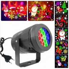 Vánoční pohyblivý LED projektor Vánoce osvětlení