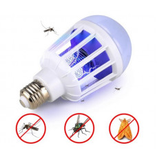 Mosquito killer lamp LED žárovka s UV lapačem hmyzu