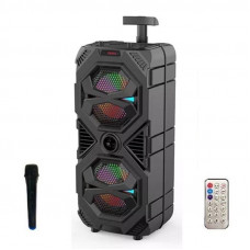 Velký Bluetooth karaoke reproduktor s barevnou hudbou 60cm ZQS-8212