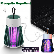 Nabíjecí UV lampa proti komárům a hmyzu s LED osvětlením