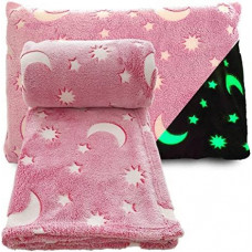 Magická svítící deka Magic Blanket růžová