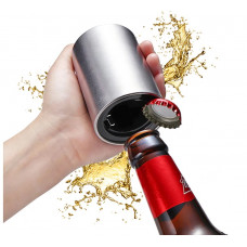 Luxusní nerezový automatický otvírák na pivo s magnetem