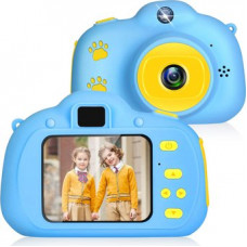 Dětský digitální fotoaparát kamera a mp3 přehrávač modrý XP-085