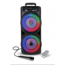 Velký Bluetooth karaoke párty reproduktor s barevnou hudbou 60cm XH2803