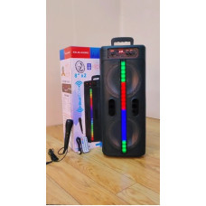 Velký Bluetooth karaoke párty reproduktor s barevnou hudbou 60cm XH2802 