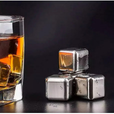 Metal Ice Cubes - Led ledové kovové kostky do nápojů