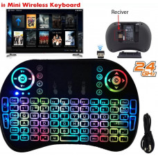 Mini bezdrátový keyboard klávesnice s touchpadem  k PC nebo TV